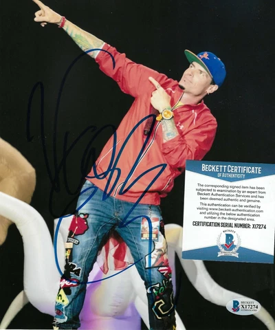 VANILLA ICE Signed 8x10 Photo Autographed AUTO Beckett BAS COA Cover