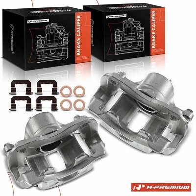 Pinza de freno delantera A-Premium 2x para Dodge Attitude Hyundai Accent Kia Rio 12-17 Foto 1 de 4