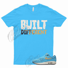 BUILT T Shirt to Match Air Max 1 Corduroy Baltic Blue Sesame Gridiron Sail Dunk