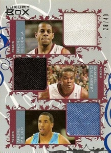2006-07 Topps Luxury Box Courtside Relic Triple Andre Iguodala Dalembert Miller  - Bild 1 von 3