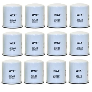 WIX Set of 12 Engine Oil Filters Spin-On For Chevy G30 Peugeot 304 404 504 505 - Picture 1 of 1