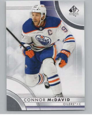 2023-24 SP Authentic #1 Connor McDavid  Edmonton Oilers V99856 - Image 1 of 3