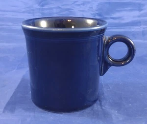 Fiestaware Mug Cup Cobalt Dark Navy Blue O Ring Handle Tom n Jerry HLC Fiesta - Picture 1 of 6