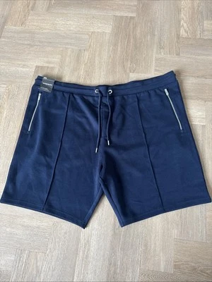 Marks and Spencer Men’s Autograph Pintuck Shorts Soft Touch Cotton Blend 3XL - Image 1 of 4