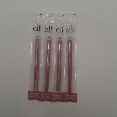 4 Pack e.l.f. Cream Glide Lip Liner, Highly-Pigmented Pencil For Shaping & - Image 1 of 4