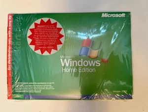 Microsoft Windows XP HOME 2002 Software Install Disk & Product Key Like New Open - Picture 1 of 3