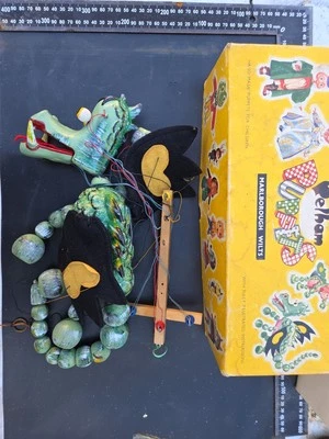 Vintage Boxed Large Pelham Puppet Dragon Excellent condition - Image 1 of 4