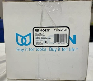 Moen YB8861CH Single Globe Light Chrome - Picture 1 of 2