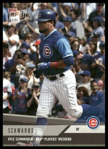 2018 Topps Now Players Weekend #PW-26 Kyle Schwarber Chicago Cubs - Picture 1 of 2