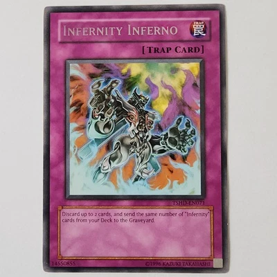 Infernity Inferno - TSHD-EN073 - LP - Rare - Unlimited - Yugioh - Image 1 of 2