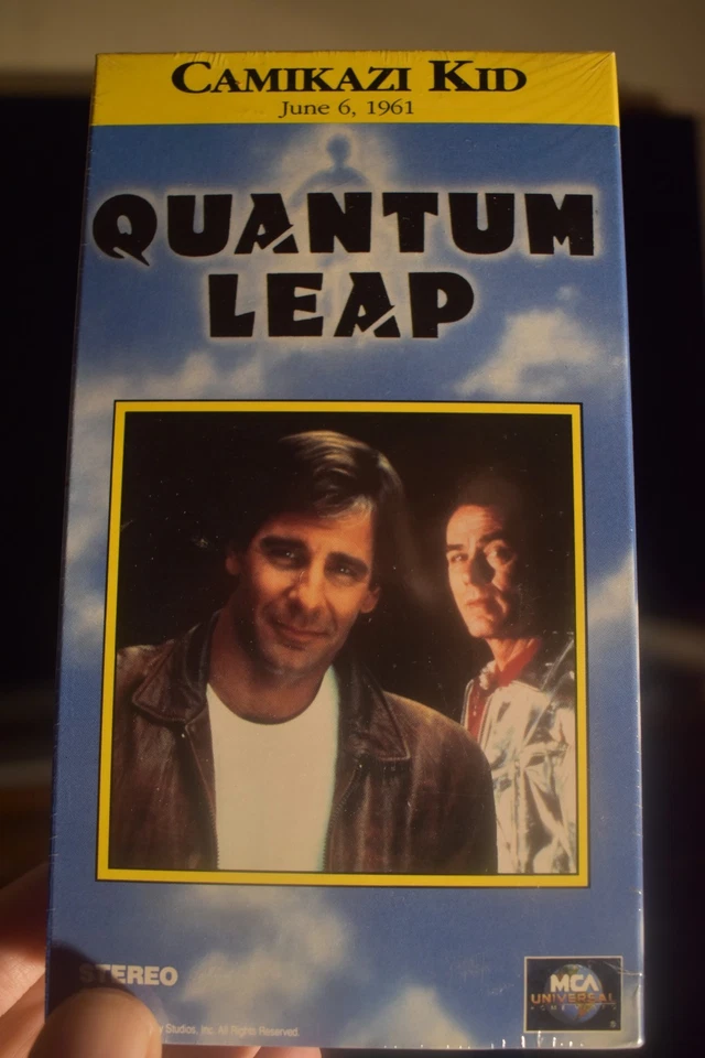 Quantum Leap Camikazi Kid June 6, 1961 VHS Scott Bakula Dean Stockwell BRAND NEW Foto 1 de 3