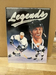 1991 March/April Legends Sports Memorabilia Price Guide Magazine, Wayne Gretzky - Picture 1 of 8