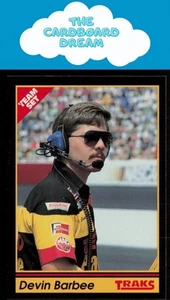 Devin Barbee 1992 Traks Team Sets #47 Robert Yates Racing - Picture 1 of 2