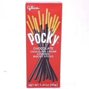 Glico Pocky Schokoladencreme bedeckt Kekssticks 1,41oz/(40g) - Bild 1 von 2