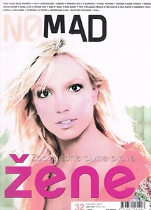 NO MAD #32 2001 Vintage CROATIAN MUSIC MAGAZINE cover BRITNEY SPEARS - Picture 1 of 1