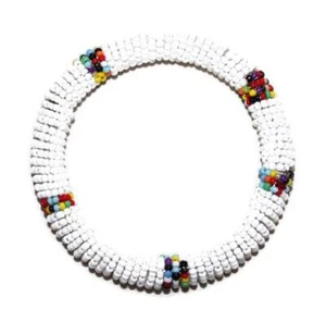 African Beaded Maasai Bangles Masai Bracelet Made in Kenya 13 - Picture 1 of 2