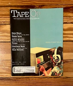 Tape Op Magazine Jan/Feb 2018 #123 - Chino Moreno Deftones Terry Date Greg Wells - Imagen 1 de 1