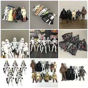 3.75" Star Wars Stormtroopers Darth Vader Clone Trooper Yoda Action Figure Toys - Picture 1 of 66