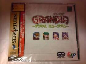 Grandia Digital Museum Sega Saturn Game Software Game Arts Japan Deadstock