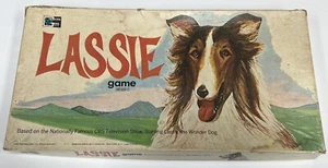 Lassie the Wonder Dog Board Game Vintage 1965 Complete Unpunched Pieces Collie - Picture 1 of 18