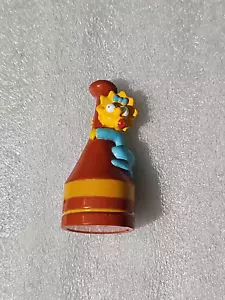 SET SCACCHI 3D DEI SIMPSONS PEZZO DI RICAMBIO MAGGIE THE PEDONE ROSSO/MARRONE - Foto 1 di 2