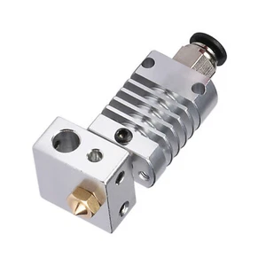 Aluminum 3D Hotend Extruder Kit 24V 40W Printer Parts for Ender-3 CR10 P P3Y9 F - Afbeelding 1 van 8