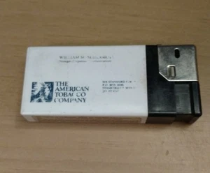 The American Tobacco Company White Disposable Lighter - Picture 1 of 3