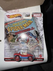 Hot Wheels Amazing Spider-Man Spider Mobile 1/64 Scale Character Car Marvel 2022 - Picture 1 of 2