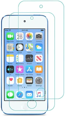 2 X Tempered Glass Screen Protector for iPod iPod Touch 5th 6th 7th Gen - Image 1 of 2