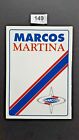 MARCOS MARTINA SALES BROCHURE WITH PRICE LISTS/EXTRAS/REVIEW ALL VNC NEAR MINT