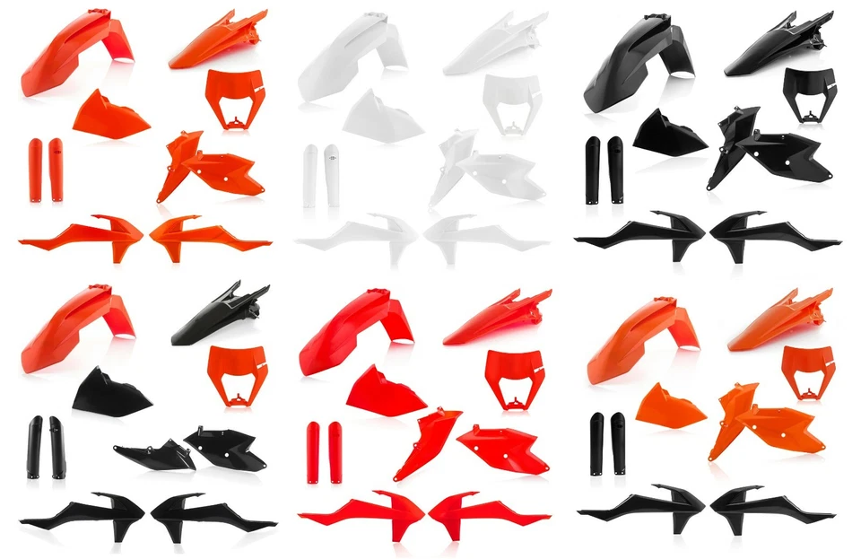 Acerbis Standard Plastic Kit for 2017-2019 KTM 250-500 EXCF, 250-300 XC-W - Image 1 of 1