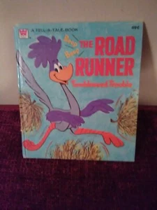 Vintage Whitman The Roadrunner Tumbleweed Trouble Children book - Imagen 1 de 1