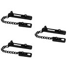  3 PCS Front Door Chain Lock Guard Safe for Home Deadbolt Safety