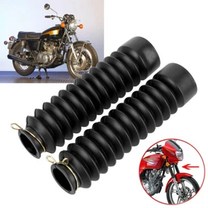 2 uds protección contra el polvo fuelles protectores de horquilla para motocicleta horquilla delantera amortiguador - Imagen 1 de 16