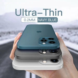 Case For iPhone 16 15 14 13 12 Pro Max 11 Xs XR Ultra-thin Shockproof Hard Cover - Picture 1 of 19