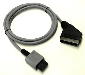 Nintendo Wii RGB Kabel Scart PAL 1.5M. Handgefertigtes. Hohe Qualität - Bild 1 von 4
