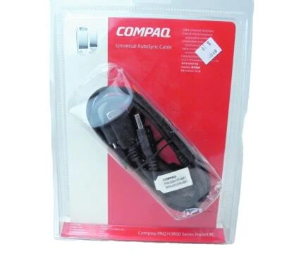 NEW Compaq Universal AutoSync Cable iPaq H3800 Series Pocket PC - Image 1 of 4