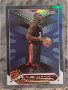 2023-24 Finest Shaquille O'Neal Blue Basketball Border SP - Foto 1 di 2