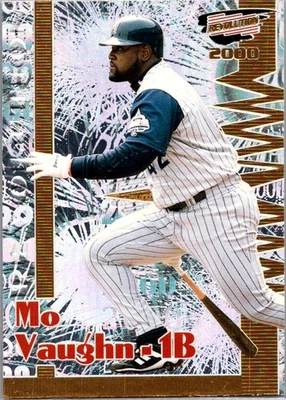 Pacific Revolution Mo Vaughn 2000 fecha de estreno/99 raro Anaheim Angels #4 Foto 1 de 2