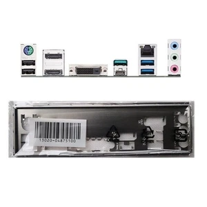 Backplate für ASUS PRIME Z490M-PLUS, PRIME H470M-PLUS Mainboard IO Shield - Bild 1 von 2