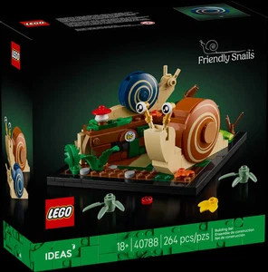 LEGO 40788 IDEAS : Friendly Snails - Picture 1 of 2