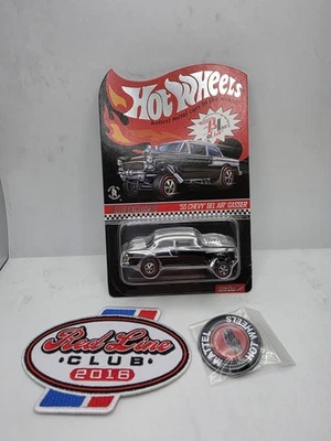 Chevy Bel Air Gasser 2016 RLC Redline Club exclusivo '55 negro #613 Foto 1 de 4