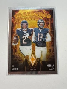 2024 Panini Phoenix Treasured Tandems #TT-CHI DJ Moore Keenan Allen - Imagen 1 de 2