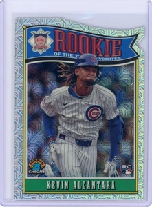 2025 Bowman Kevin Alcántara ROY Favorites Mojo rifrattore #ROY-15 Cubs - Foto 1 di 2