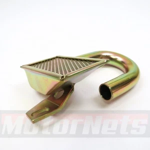 Chevy Circle Track SBC 350 Oil Pump Pick Up Tube High Volume Press/Bolt-On ZINC - Picture 1 of 5