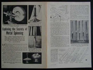 Metallspinnen komplette Anleitung INFO & Projekt PLÄNE - Bild 1 von 2