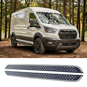 2Pcs Pedals Side Step Running Board Nerf Bar Fits for Ford Transit SWB 2014-2025 - Picture 1 of 7
