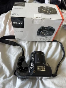 Sony Cyber-shot DSC-H300 20.1MP Digital Camera Black, 35x Optical Zoom - Mint - Picture 1 of 4