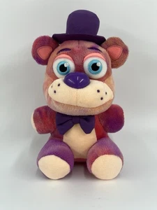Funko FNAF Plush Tie Dye Freddy Pink Five Nights At Freddy's Bear 8" 2022 - Picture 1 of 5