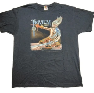 Camiseta de Colección Y2K Trivium The Crusade Banda de Heavy Metal Álbum Mercancía Talla XL - Imagen 1 de 9